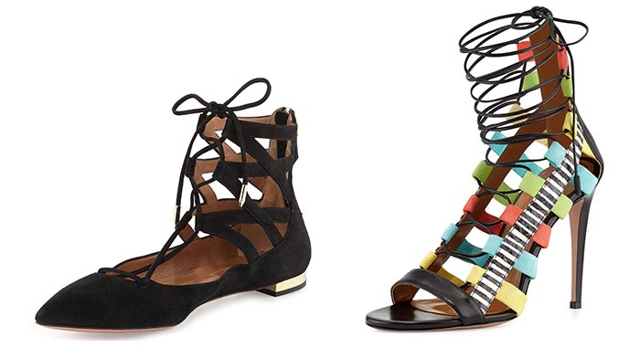 Aquazzura Resort 2015 Collectie. Alles over de nieuwe resort collectie van 2015 van schoenenlabel Aquazzura: high heels en glamour sandalen. Ontdek nu.