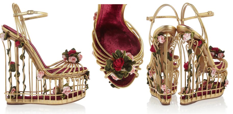 Ontdek de extreme cage heels van Dolce and Gabbana! Dit excentrieke ontwerp is een echte fashion statement. Alles over Dolce and Gabbana.