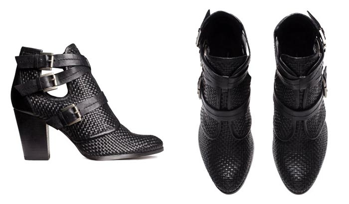 H&M premium quality boots 2014. Alles over deze H&M premium quality boots uit de herfst collectie  van 2014: black enkelbooties met gespen. Bekijk nu!