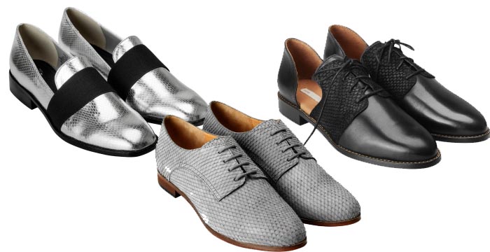 H&M schoenen zomer 2014. Bekijk hier alle H&M schoenen 2014: budget proof, trendy en fashionable. De brogues en loafers van leer zijn helemaal te gek.
