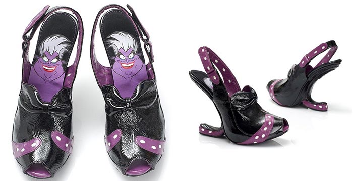 Leuke schoenen: High heels van Disney figuren. Bekijk hier de high heels van Disney figuren. Wat een leuke schoenen zijn dit! Ontdek Disney hier!