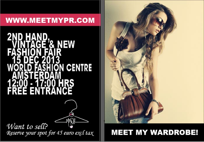 Voor de vintagejunk: Meet My Wardrobe event. Lees hier alles over het evenement in Amsterdam voor de echte fashionjunk: Meet My Wardrobe. Ontdek nu.