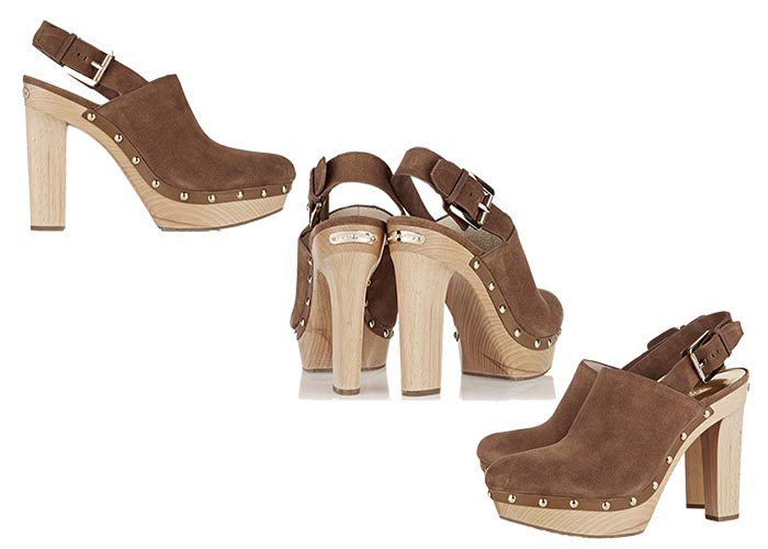 Musthave: Michael Kors klomp. Schoenen van Michael Kors klompen, clogs, schoenen, muiltjes voor de zomer van 2015. Combineer deze schoenen met leuke outfits.