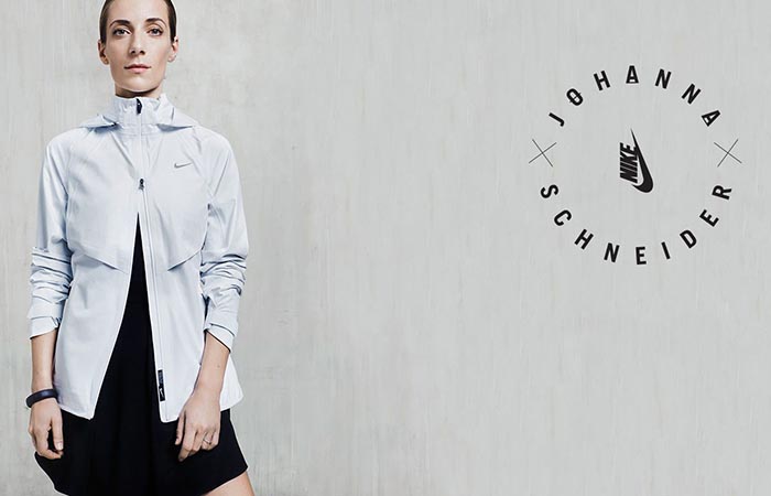 Johanna Schneider werkt samen met Nike. Sportmerk Nike werkt samen met designer Johanna Schneider. Limited edition collectie vanaf 26 februari.