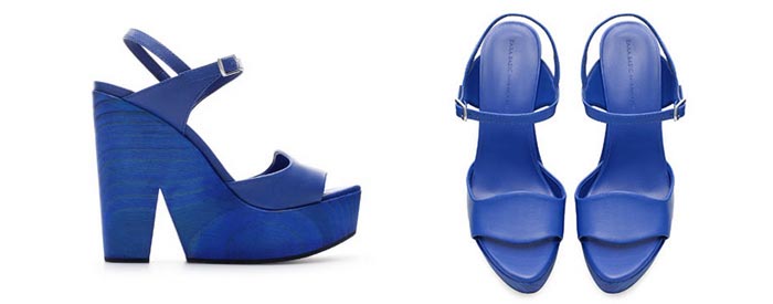 Fashion 2013: Royal blue bij Zara. Lees alles over de fashion van 2013. Ontdek schoenen bij Zara in royal blue. Lees hier alles over! Ontdek hier.