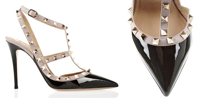 Valentino Studded patent-leather pumps. Alles over Valentino pumps. Lees alles over het razend populaire Studded patent-leather model hier. Ontdek nu!