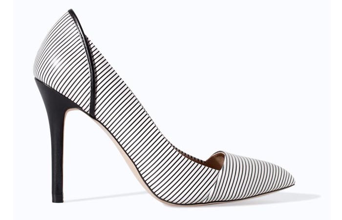 Zara trend 2014: Zeemanschique. Alles over de Zara trend 2014: Zeemanschique. Bekijk hier de Bretonse streep verwerkt in schoenen en kleding.