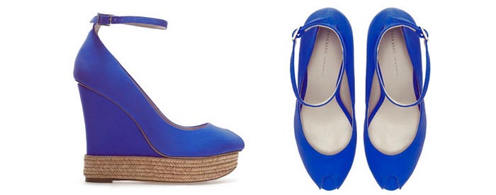 Zara high heels. Alles over de Zara high heels van 2014: gevlochten pumps met veel kleur. Ontdek deze fashionable schoenen hier. Laat je inspireren!
