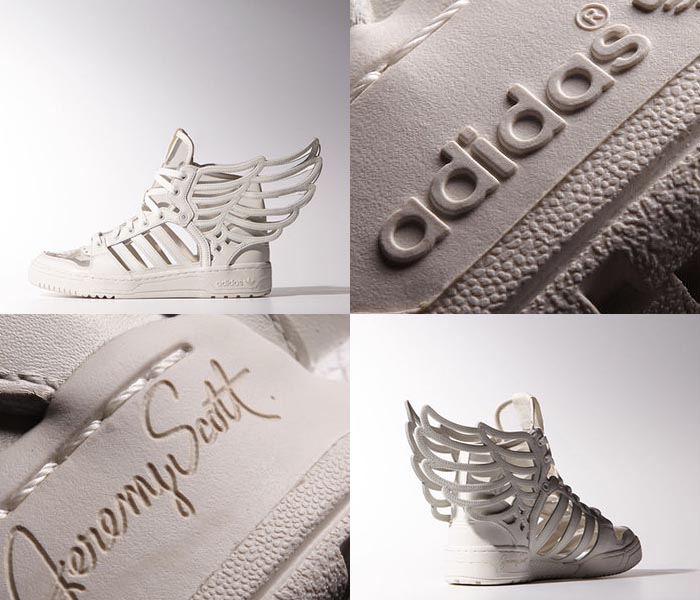 Musthave: Adidas Wings sneakers Jeremy Scott. Alles over de nieuwe laser cut Adidas Wings sneakers ontworpen door Jeremy Scott. Bekijk ze hier!