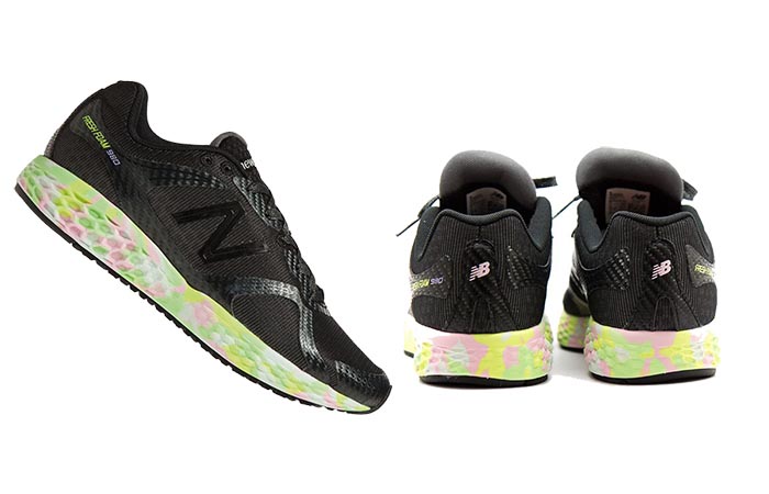 New Balance Fresh Foam 980 sneakers: Glow in the Dark. Deze New Balance sneakers : de Fresh Foam 980 geven licht in het donker tijdens hardlopen.
