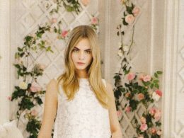 Cara Delevingne in Mulberry campagne 2014