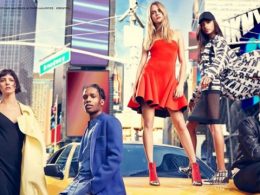 Cara Delevingne en Jourdan Dunn in lente campagne DKNY 2014