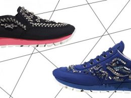 Prada sneakers lente 2015: bling bling