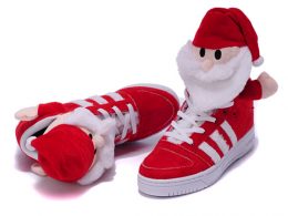 Kerstman sneakers Jeremy Scott Adidas