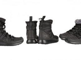Winter musthave: Nike Roshe Run Hi Shell sneakers